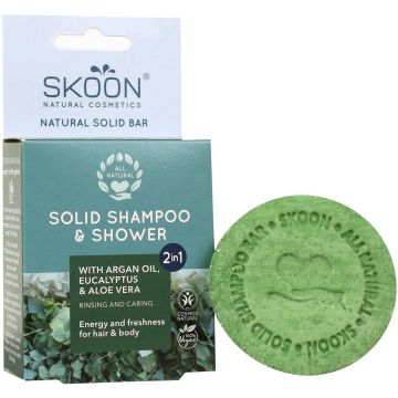 SKOON 2IN1 SOLID SHAMPOO & SHOWER BAR 90 GRAM