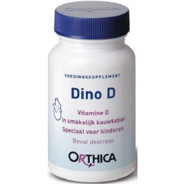 ORTHICA VOEDINGSSUPPLEMENT DINO D KAUWTABLETTEN POT 120 STUKS