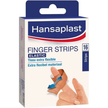 HANSAPLAST FINGER STRIPS PLEISTERS PAK 16 STUKS