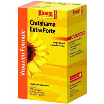 BLOEM CRATAHAMA EXTRA FORTE VROUWEN FORMULE CAPSULES DOOSJE 100 STUKS