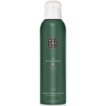 RITUALS THE RITUAL OF JING SACRED LOTUS & JUJUBE RELAX CALMING FOAMING SHOWER GEL DOUCHESCHUIM 200 ML