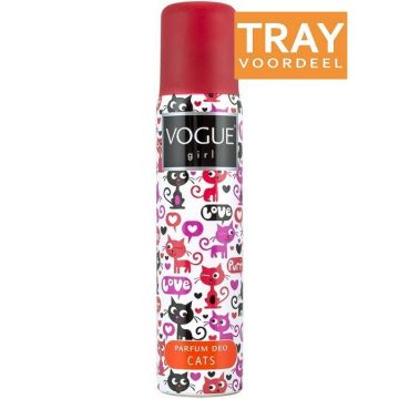 VOGUE GIRL CATS DEODORANT SPRAY 6 X 100 ML