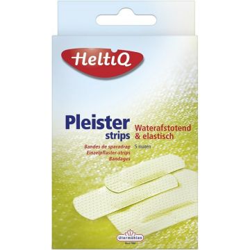 HELTIQ PLEISTER STRIPS 5 MATEN DOOSJE 18 STUKS
