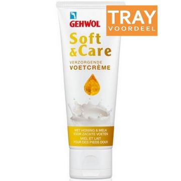GEHWOL SOFT & CARE VERZORGENDE VOETCREME TRAY 12 X 75 ML
