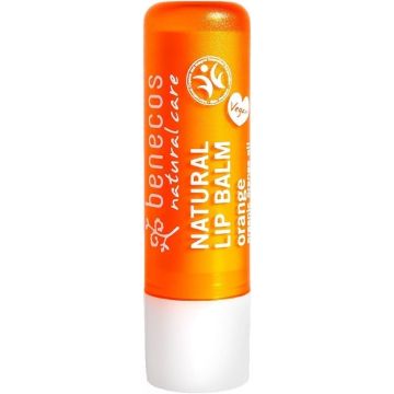 BENECOS NATURAL ORANGE LIP BALM LIPPENBALSEM 4,5 GRAM