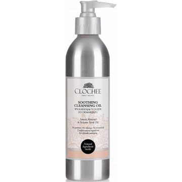 CLOCHEE SIMPLY ORGANIC CLEANSING SWEET ALMOND & SESAME SEED OIL SMOOTHING CLEANSING OIL REINIGINGSOLIE 250 ML