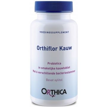 ORTHICA VOEDINGSSUPPLEMENT ORTHIFLOR KAUW KAUWTABLETTEN POT 30 STUKS
