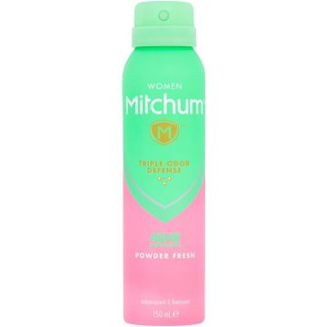 MITCHUM POWDER FRESH WOMEN DEODORANT SPRAY SPUITBUS 150 ML