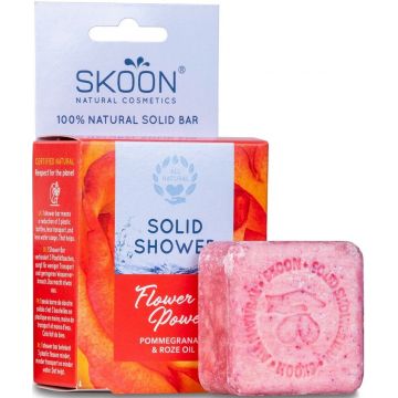 SKOON FLOWER POWER SOLID SHOWER BAR 90 GRAM