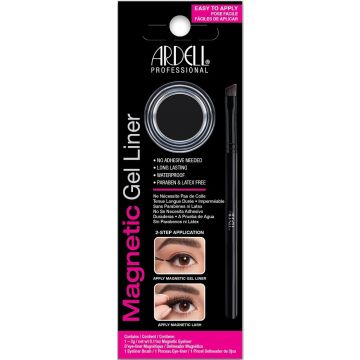 ARDELL MAGNETIC (ARDELL) MAGNETIC GEL LINER + EYELINER BRUSH POTJE 1 STUK