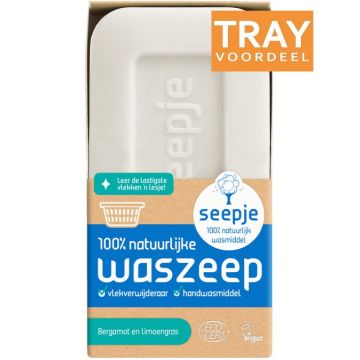 SEEPJE BERGAMOT EN LIMOENGRAS WASZEEP 12 X 120 GRAM
