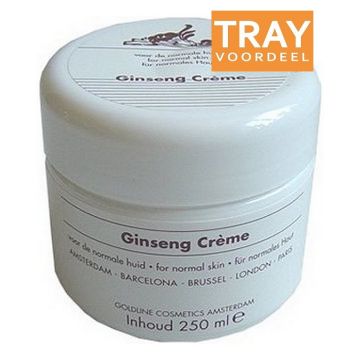 GOLDLINE GINSENG CREME TRAY 12 X 250 ML