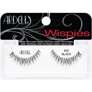 ARDELL WISPIES (ARDELL) WISPIES 602 BLACK LASHES NEPWIMPERS DOOSJE 1 PAAR