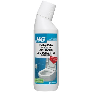 HG BADKAMER TOILETGEL HYGIENISCH TOILETREINIGER 500 ML