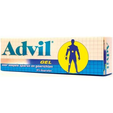 ADVIL GEL VOOR SOEPELE SPIEREN EN GEWRICHTEN TUBE 60 GRAM