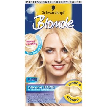 SCHWARZKOPF BLONDE (SCHWARZKOPF) BLONDE SUPER INTENSIVE BLOND HAARVERF PAK 1 STUK