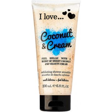 I LOVE COCONUT & CREAM EXFOLIATING SHOWER SMOOTHIE BODYSCRUB 200 ML
