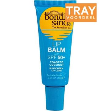 BONDI SANDS TOASTED COCONUT SPF 50+ LIP BALM LIPPENBALSEM 6 X 10 GRAM