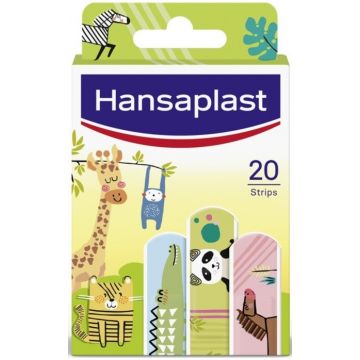 HANSAPLAST DIEREN PLEISTERS PAKJE 20 STUKS