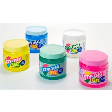 HEGRON STYLING GEL EXTRA STRONG (GEEL) POT 1000 ML