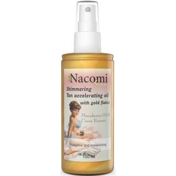 NACOMI SHIMMERING TAN ACCELERATING OIL BODYOLIE 150 ML