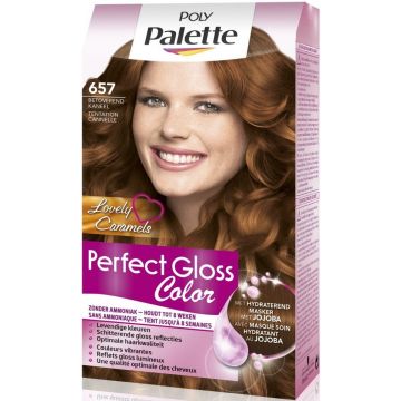 POLY PALETTE PERFECT GLOSS COLOR (POLY PALETTE) 657 BETOVEREND KANEEL PERFECT GLOSS COLOR HAARVERF PAK 1 STUK