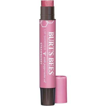 BURT'S BEES LIP SHIMMER (BURT'S BEES) LIP SHIMMER STRAWBERRY LIPPENBALSEM STICK 1 STUK