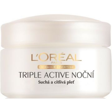 L'OREAL DERMO-EXPERTISE TRIPLE ACTIVE HYDRATERENDE CREME NACHTCREME 50 ML