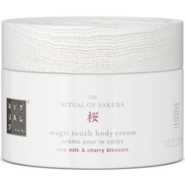 RITUALS THE RITUAL OF SAKURA CHERRY BLOSSOM & RICE MILK MAGIC TOUCH BODY CREAM BODYCREME 220 ML