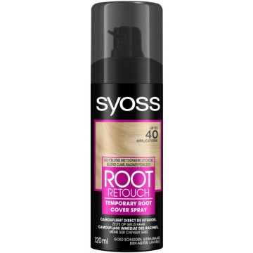 SYOSS ROOT RETOUCH LICHTBLOND UITGROEI SPRAY 120 ML