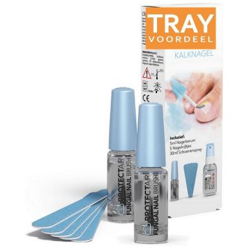 PROTECTAIR KALKNAGEL KWASTJE DUO SET TRAY 21 X 1 STUK