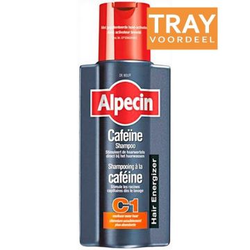 ALPECIN CAFFEINE C1 SHAMPOO TRAY 6 X 250 ML