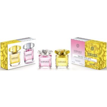 VERSACE BRIGHT CRYSTAL + YELLOW DIAMOND GESCHENKSET 1 STUK