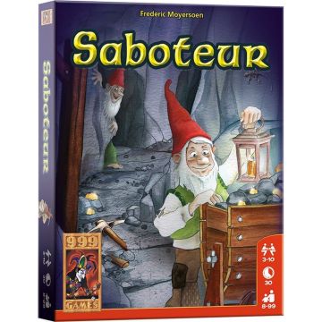 999 GAMES SABOTEUR KAARTSPEL 1 STUK