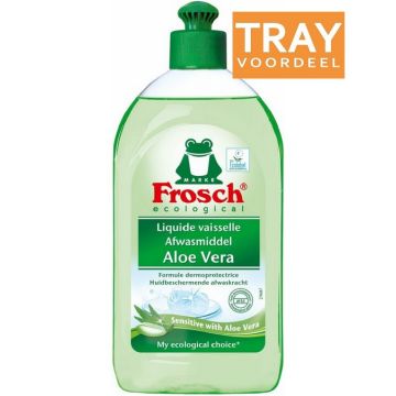 FROSCH ALOE VERA AFWASMIDDEL TRAY 8 X 500 ML