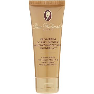 PANI WALEWSKA GOLD (PANI WALEWSKA) GOLD ANTI-WRINKLE AND REGENERATING HANDS AND NAILS CREAM-SERUM HANDCREME 75 ML