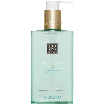 RITUALS THE RITUAL OF KARMA (RITUALS) THE RITUAL OF KARMA HOLY LOTUS & ORGANIC WHITE TEA HAND WASH HANDZEEP POMP 300 ML
