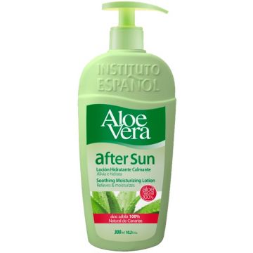 INSTITUTO ESPANOL ALOE VERA (INSTITUTO ESPANOL) ALOE VERA SOOTHING MOISTURIZING AFTER SUN LOTION POMP 300 ML