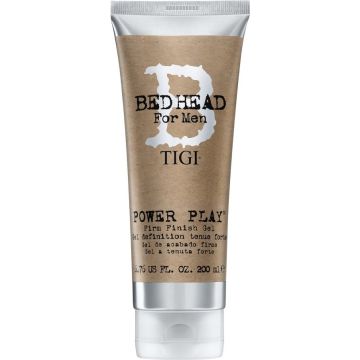 TIGI BED HEAD FOR MEN POWER PLAY FIRM FINISH GEL HAARGEL 200 ML