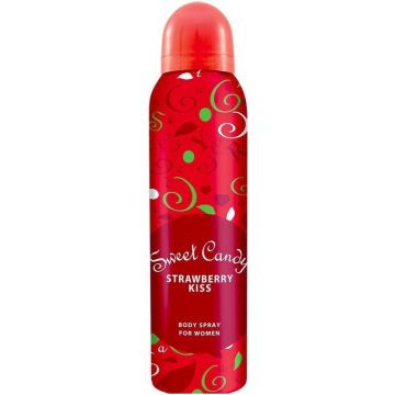 JEAN MARC SWEET CANDY STRAWBERRY KISS DEO SPRAY SPUITBUS 150 ML