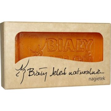 BIALY JELEN HYPOALLERGENIC MARIGOLD EXTRACT GLYCERINE SOAP ZEEPBLOK 100 GRAM