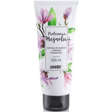 ANWEN PROTEIN MAGNOLIA MEDIUM POROSITY CONDITIONER CREMESPOELING TUBE 200 ML