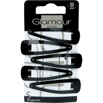 GLAMOUR D0308 HAARSPELDJES 5 STUKS