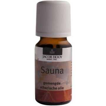 JACOB HOOY SAUNA GEMENGDE ETHERISCHE OLIE FLES 10 ML