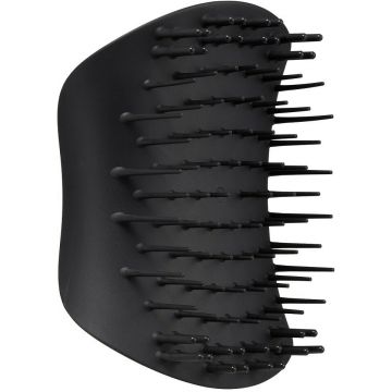 TANGLE TEEZER THE SCALP (TANGLE TEEZER) THE SCALP EXFOLIATOR & MASSAGER ONYX BLACK HAARBORSTEL 1 STUK
