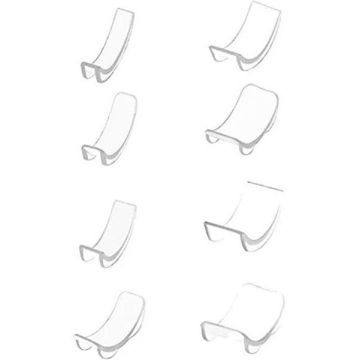 TROLI TRANSPARANTE RINGVERKLEINERS 8 STUKS