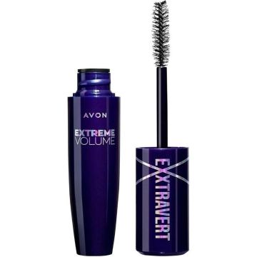 AVON EXTRAVERT BLACKEST BLACK EXTREME VOLUME MASCARA 9,5 ML