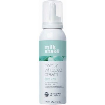 MILK SHAKE LIGHT BLUE COLOUR WHIPPED CREAM MOUSSE SPUITBUS 100 ML