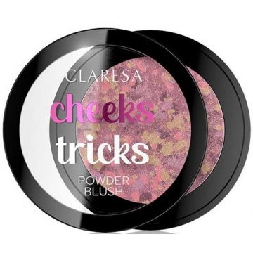 CLARESA CHEECKS TRICKS 04 MIRAGE POWDER BLUSH 4 GRAM
