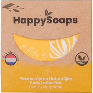 HAPPYSOAPS EXOTIC YLANG YLANG BODYLOTION BAR DOOSJE 65 GRAM